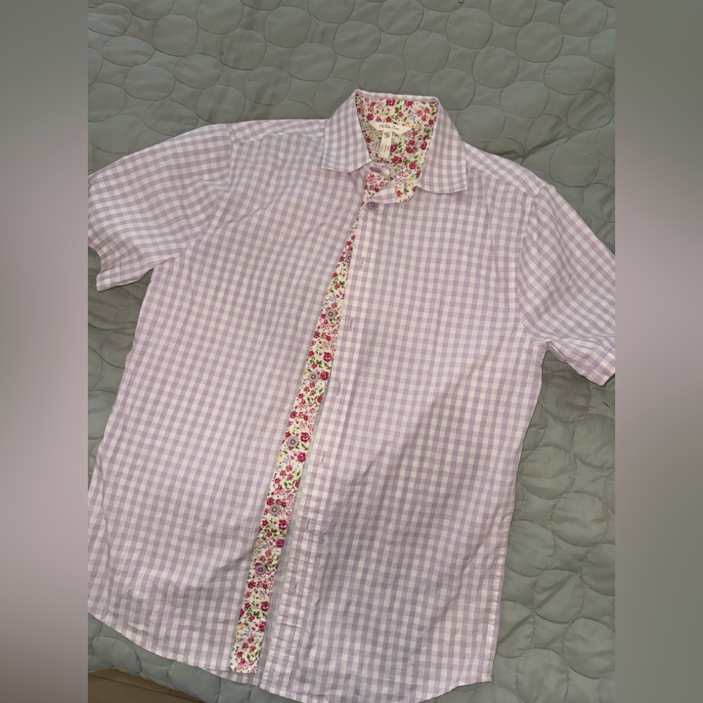 Mens Matilda Jane Enchanted Easter Brunch
Checked Shirt Size XS